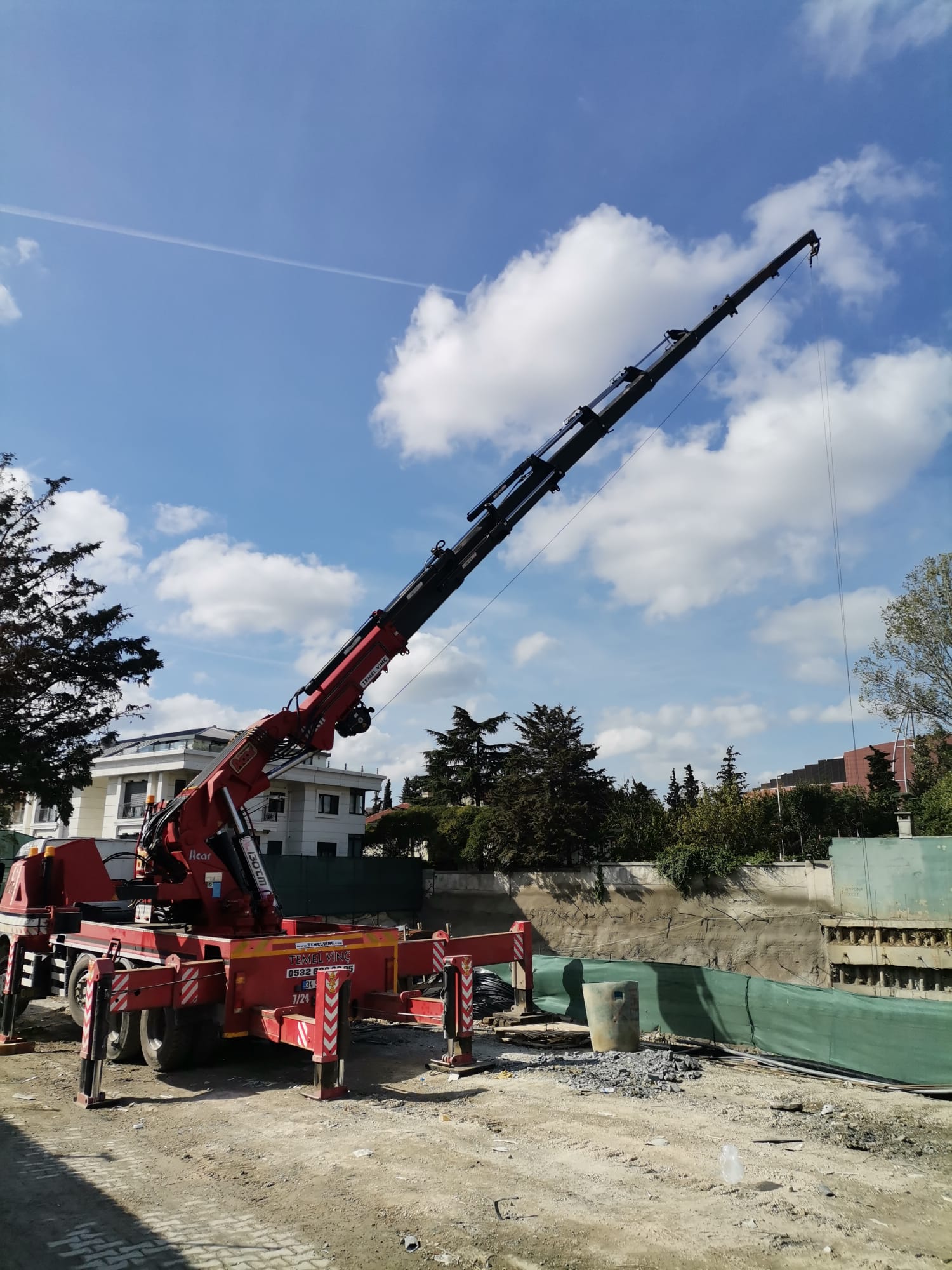 55 tonluk kiralık vinç