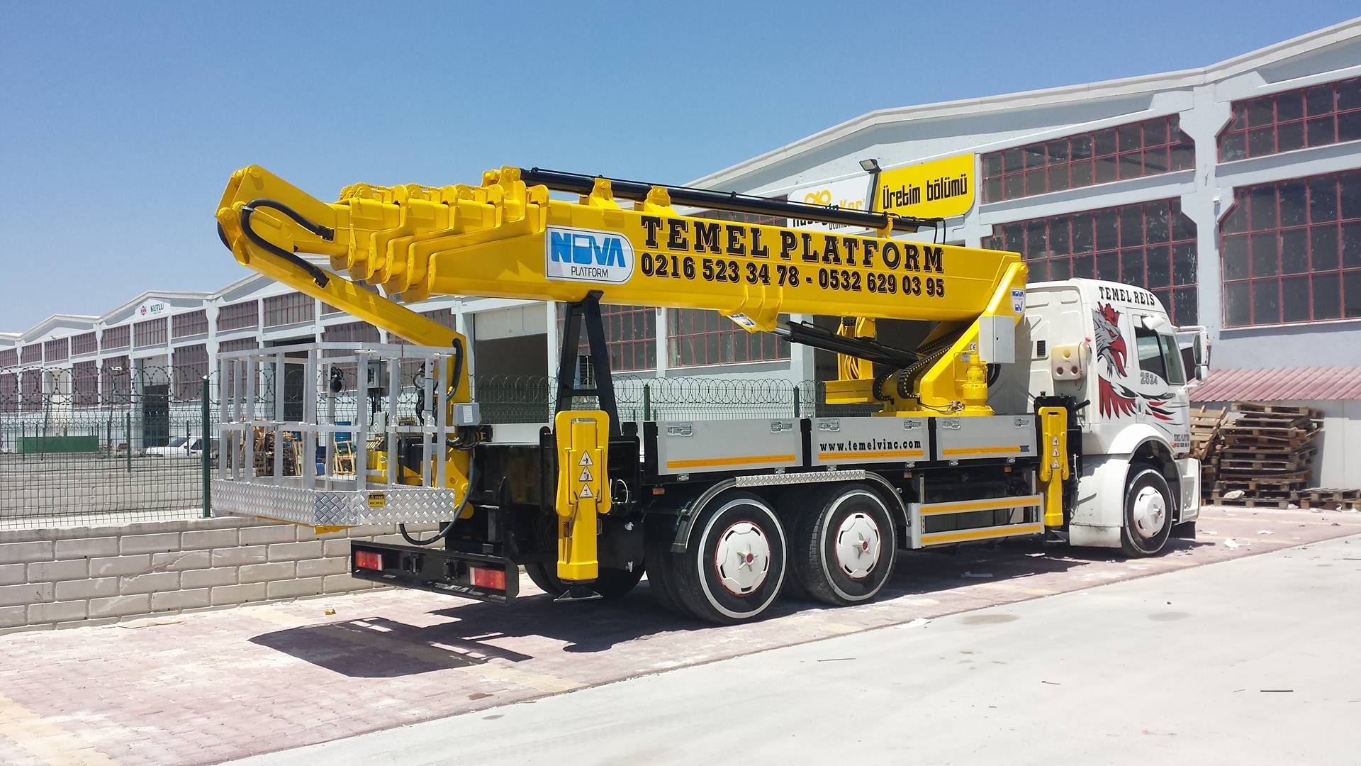 Yavuz Selim Kiralık Sepetli Vinç